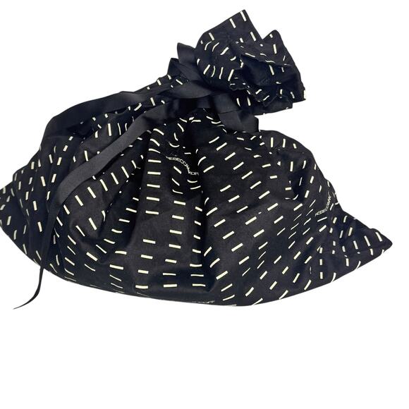 Rebecca Minkoff Black  Hobo Leather Moto Handbag Purse with Dust Cover Bag - Picture 3 of 13